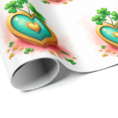 聖パトリックの日 ラッピングペーパー (ロールコーナー)