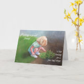 聖パトリックの日 – 友人を探素晴らしす カード (黄色い花)