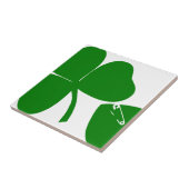 聖パトリックの日 – 幸運を得る3 + 1葉の= 4 タイル (側面)