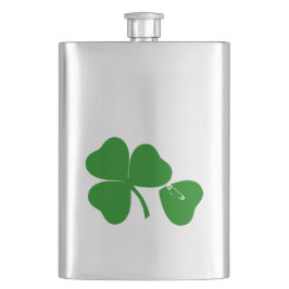 聖パトリックの日 – 幸運を得る3+1 = 4 フラスク