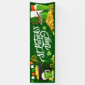 聖パトリックの日 横断幕 (縦)