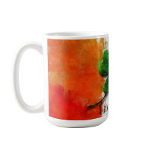 聖パトリックの日 – 水彩クローバーアイルランド国旗