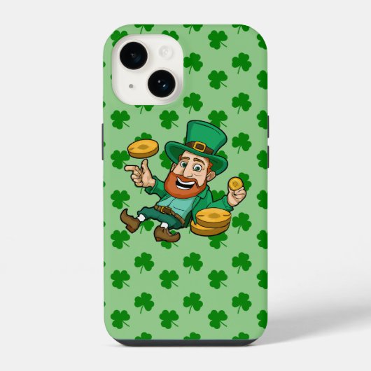 聖パトリックの日 iPhoneケース (裏面)