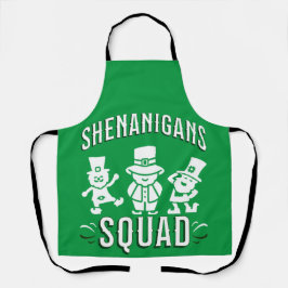 聖パトリックの日 - SHENANIGANS SQUAD エプロン