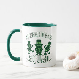 聖パトリックの日 - SHENANIGANS SQUAD マグカップ