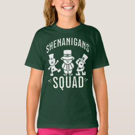 聖パトリックの日 - SHENANIGANS SQUAD Tシャツ