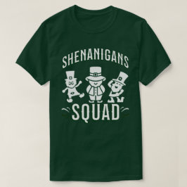 聖パトリックの日 - SHENANIGANS SQUAD Tシャツ