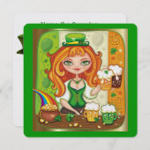 聖パトリックの日 – SRF 招待状 (正面/裏面)