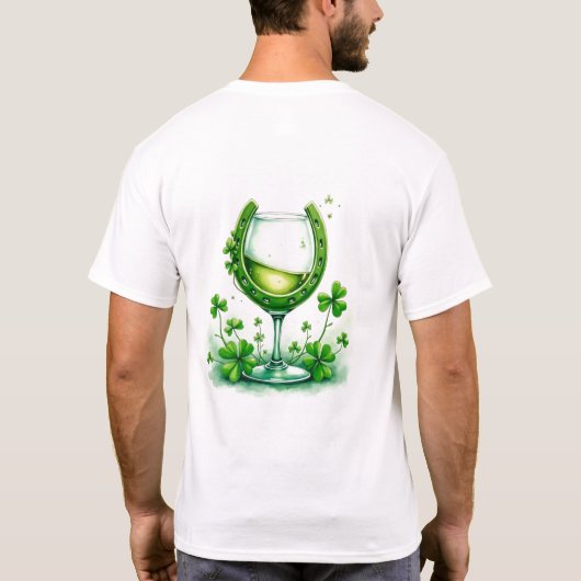 聖パトリックの日 Tシャツ (裏面)