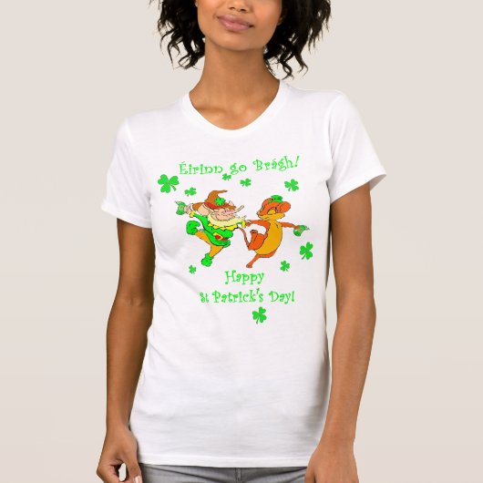 聖パトリックの日Tシャツ Tシャツ (正面)