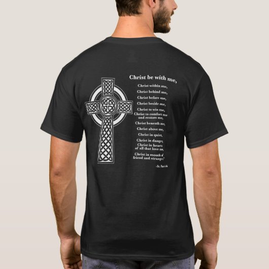 聖パトリックの祈り Tシャツ (裏面)