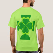 聖パトリックの祝日おめでとうございます! Tシャツ (裏面)