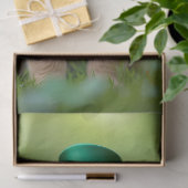 聖パトリックの衣装とシャムロックの可愛い子犬 薄葉紙 (ギフト)