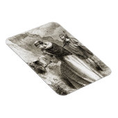 聖パトリックは十字架でコンナルの盾を示した マグネット (右側)