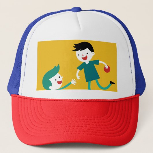 聖パトリックエレガントズのシャムロック型デザイン キャップ (正面)