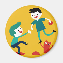 聖パトリックエレガントズのシャムロック型デザイン マグネット