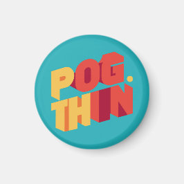 聖パトリックエレガントズのシャムロック型デザイン マグネット