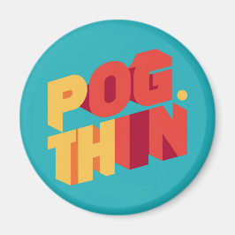 聖パトリックエレガントズのシャムロック型デザイン マグネット