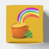 聖パトリックスの日のパーティーのお願いボックス フェイバーボックス (上部)