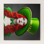 聖パトリックスデイウーマン ジグソーパズル (横)