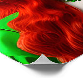 聖パトリックスデイウーマン ポスター (角)