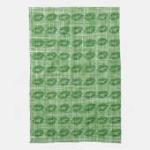 聖パトリックスデイラッキーグリーンリップ キッチンタオル (縦)