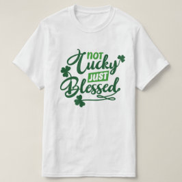 聖パトリックデー+祝福のクリスチャングラフィックTシャツ Tシャツ