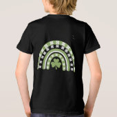 聖パトリック恐竜 トライブレンドＴシャツ (裏面)