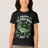 聖パトリック恐竜 トライブレンドＴシャツ (正面)