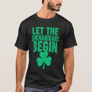 聖パトリック2019の日 おかしい レプラコーン シェナをさせて Tシャツ