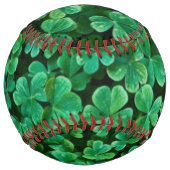聖パトリック・デイ・クローバー・パッチ ソフトボール (裏面)