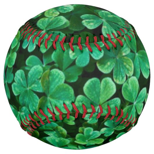 聖パトリック・デイ・クローバー・パッチ ソフトボール (正面)