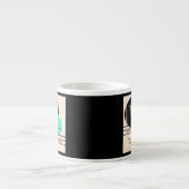 聖パトリック、抽象化 エスプレッソカップ (正面)