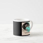 聖パトリック、抽象化 エスプレッソカップ (正面右)