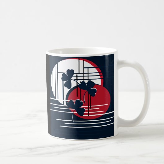 聖パトリック、抽象化 コーヒーマグカップ (右)