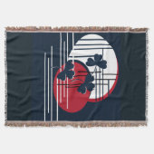 聖パトリック、抽象化 スローブランケット (正面)