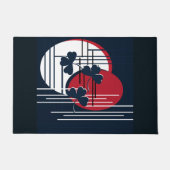 聖パトリック、抽象化 ドアマット (正面)