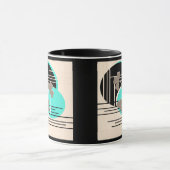 聖パトリック、抽象化 マグカップ (中央)