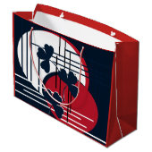 聖パトリック、抽象化 ラージペーパーバッグ (裏面アングル)