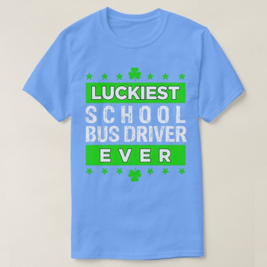 聖パリックス27を運転する最高のバスドライバー Tシャツ (デザイン正面)