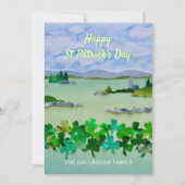 聖パーソナライズされたパトリックの日 シーズンカード (正面)
