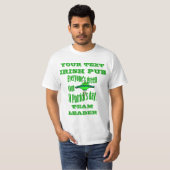 聖パーソナライズされたパトリックの日 Tシャツ (正面フル)
