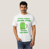 聖パーソナライズされたパトリックの日 Tシャツ (正面フル)
