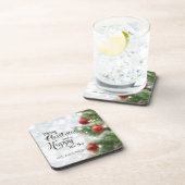 聖パーソナライズされた降誕祭 |コースター コースター (右側)