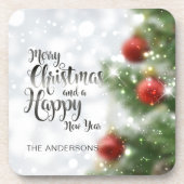 聖パーソナライズされた降誕祭 |コースター コースター (正面)