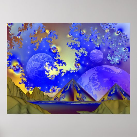 聖ピラミッド – ポスター (正面)