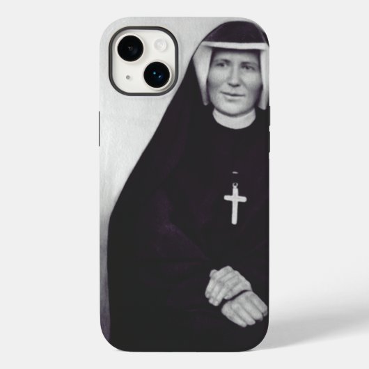 聖ファウスティナ・コヴァルスカ 神の慈悲の使徒 Case-Mate iPhoneケース (裏面)