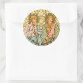 聖フィリップおよび聖ヤコブ小さい方（RLS 15） ラウンドシール (バッグ)