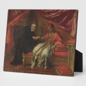 聖フィリッポネリ法王クレメンテ八世を治める フォトプラーク (側面)