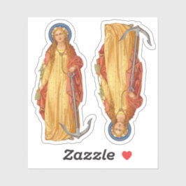 聖フィリメナ アンカー カスタムカットビニールステッカー シール